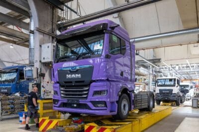 MAN begins mass production of electric trucks