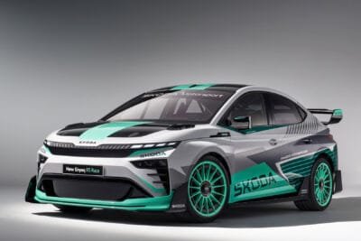 Skoda presents racing variant of the Enyaq Coupé RS